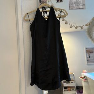 Black Halter Dress